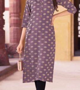 Rayon Print Fancy Style Kurti