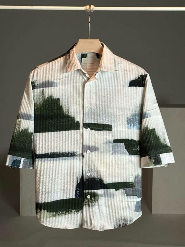 Code Cotton printed shirt - Image 3