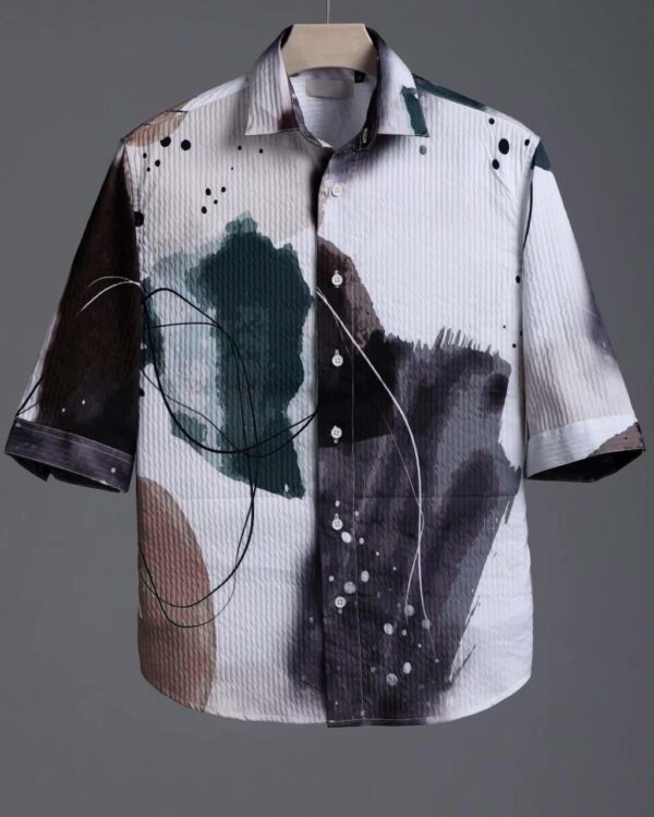 Code Cotton printed shirt - Image 5